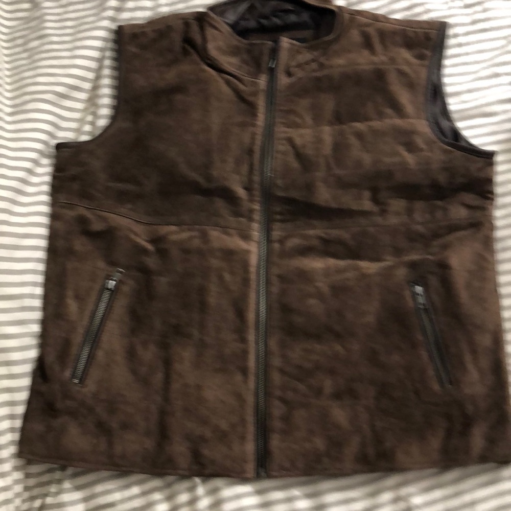 Smart Range brown suede vest